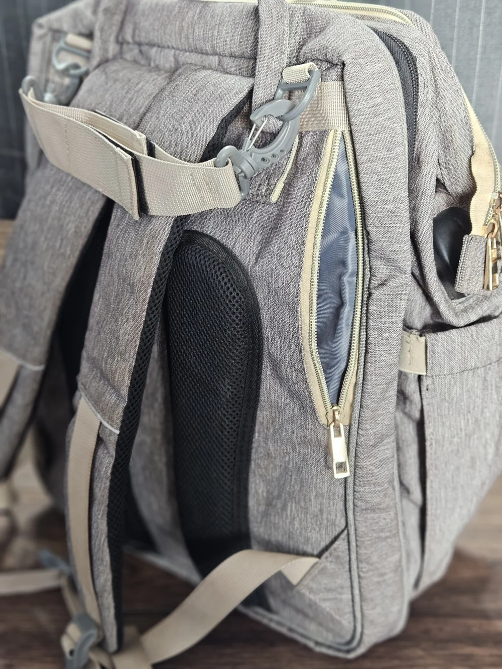 Source Unknown tan gray